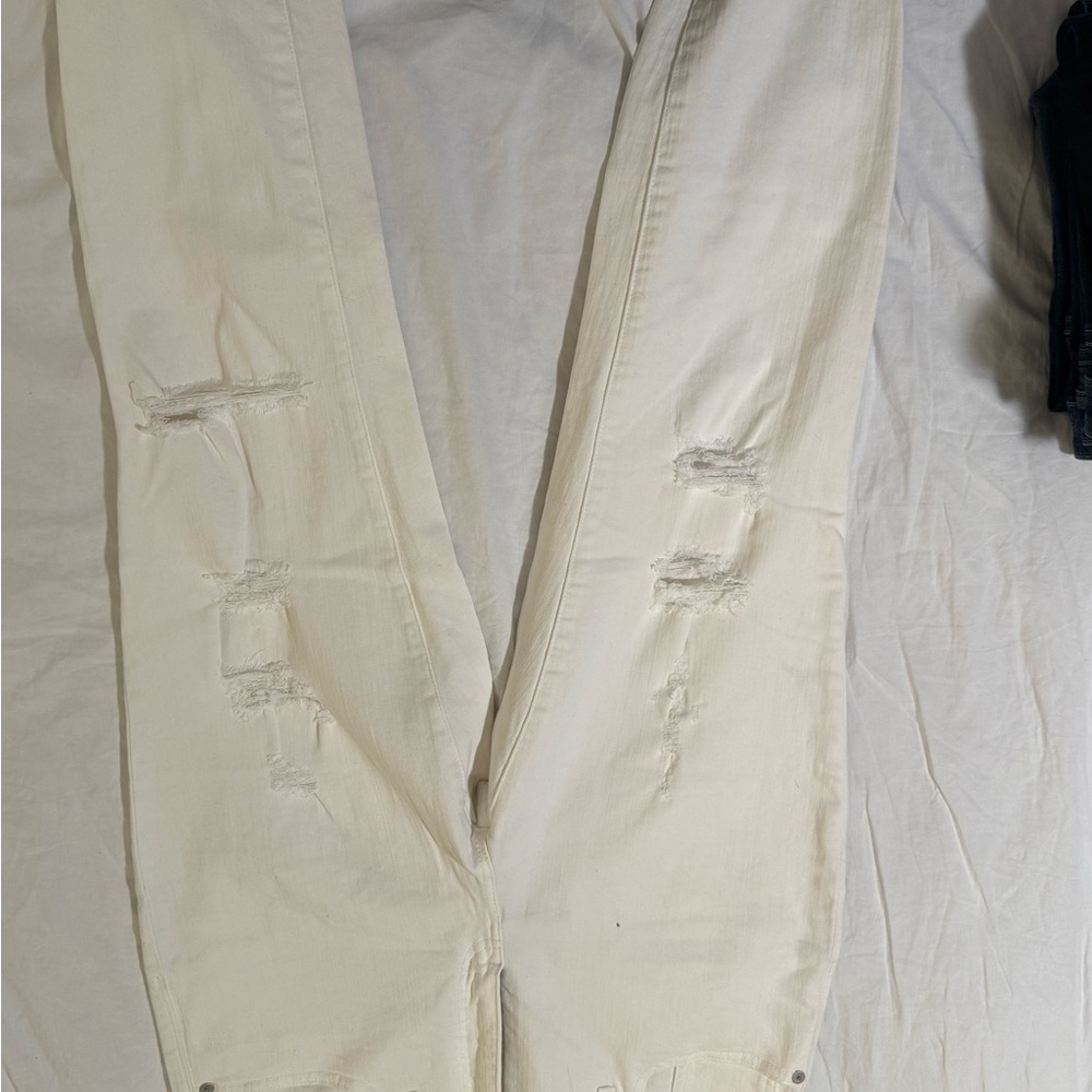 Madewell Off-White Denim Pants